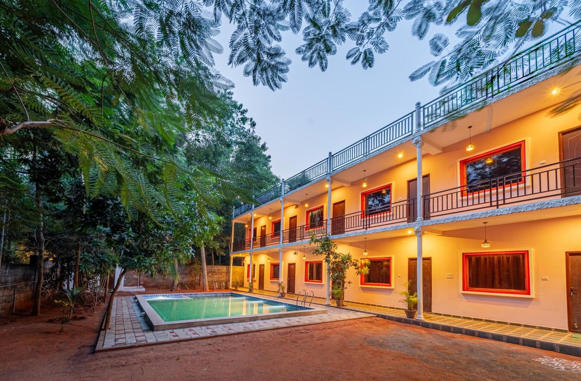 Hotel De Jardin Pondicherry With Swimming Pool エクステリア 写真